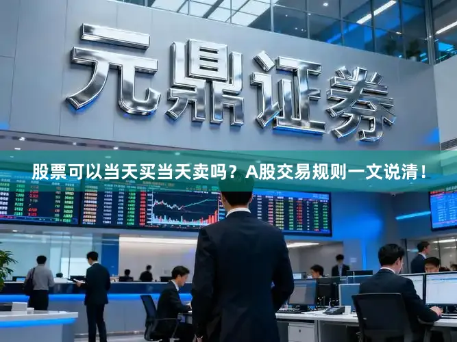 股票可以当天买当天卖吗?A股交易规则一文说清!