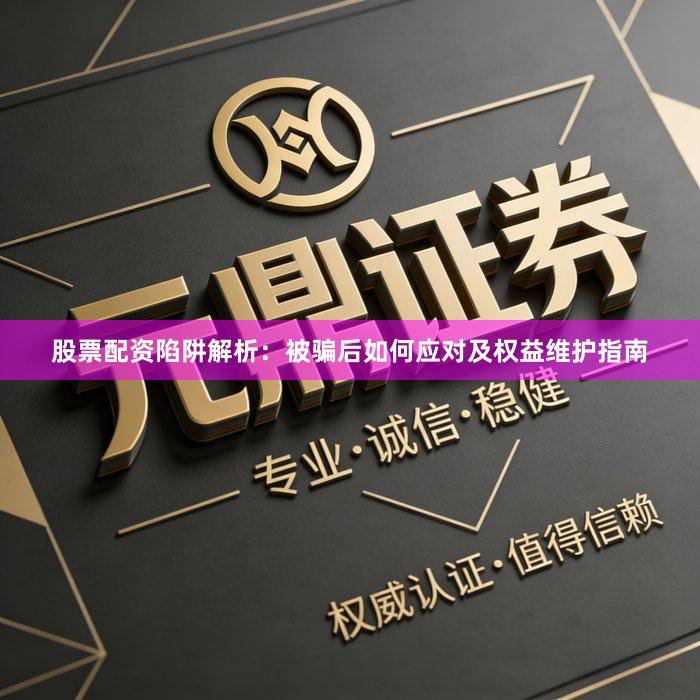 股票配资陷阱解析：被骗后如何应对及权益维护指南