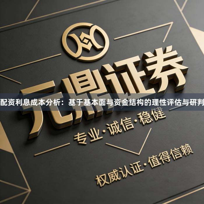 配资利息成本分析：基于基本面与资金结构的理性评估与研判