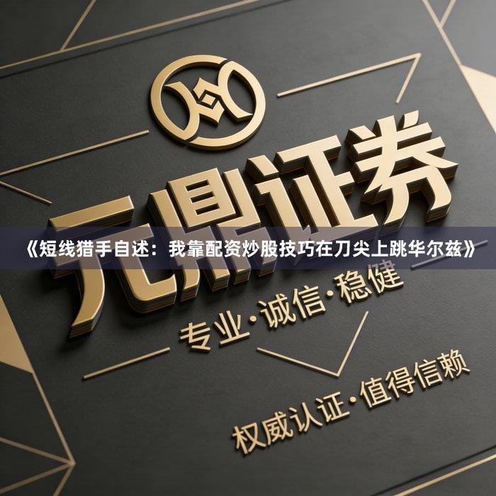 《短线猎手自述：我靠配资炒股技巧在刀尖上跳华尔兹》