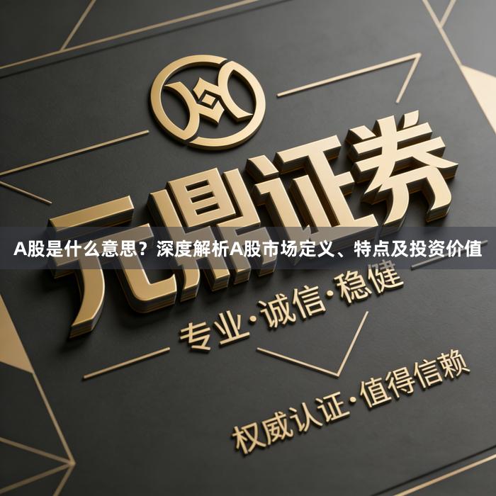 A股是什么意思？深度解析A股市场定义、特点及投资价值