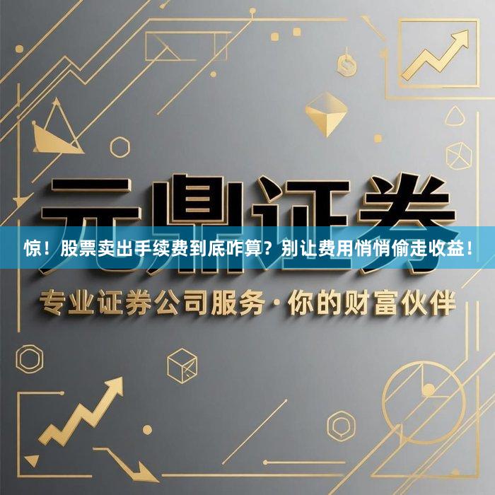 惊！股票卖出手续费到底咋算？别让费用悄悄偷走收益！