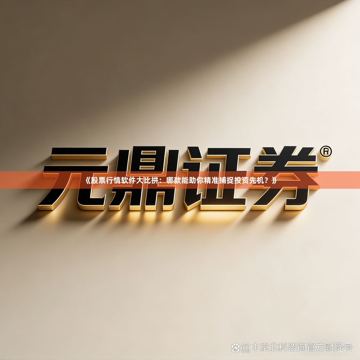 《股票行情软件大比拼：哪款能助你精准捕捉投资先机？》